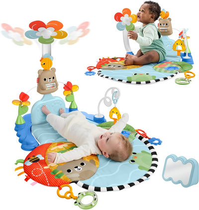 Fisher-price 3-in-1 stair and swing activity mat