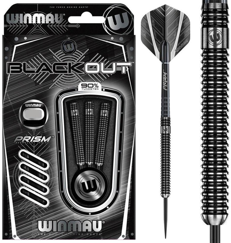 Winmau blackout 1 90% 26 gramos - dardos
