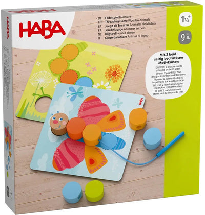 Gioco di incordatura Haba animali in legno [1,5 anni +]