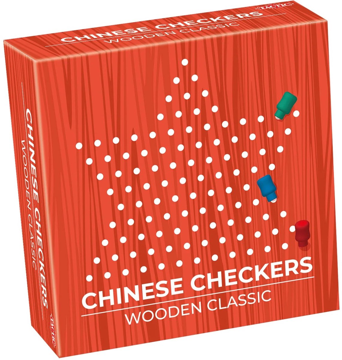 Tactic Chinese checkers – board game – classic games – wooden strategy game – from 7 years