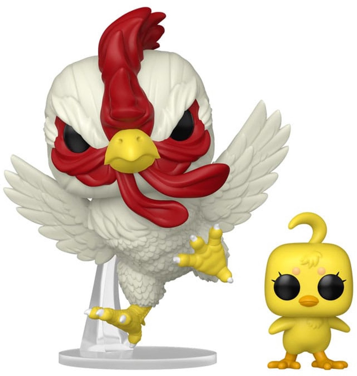 Funko rooster fighter pop! buddy vinyl figure keiji piyoko 9 cm pop! figuur