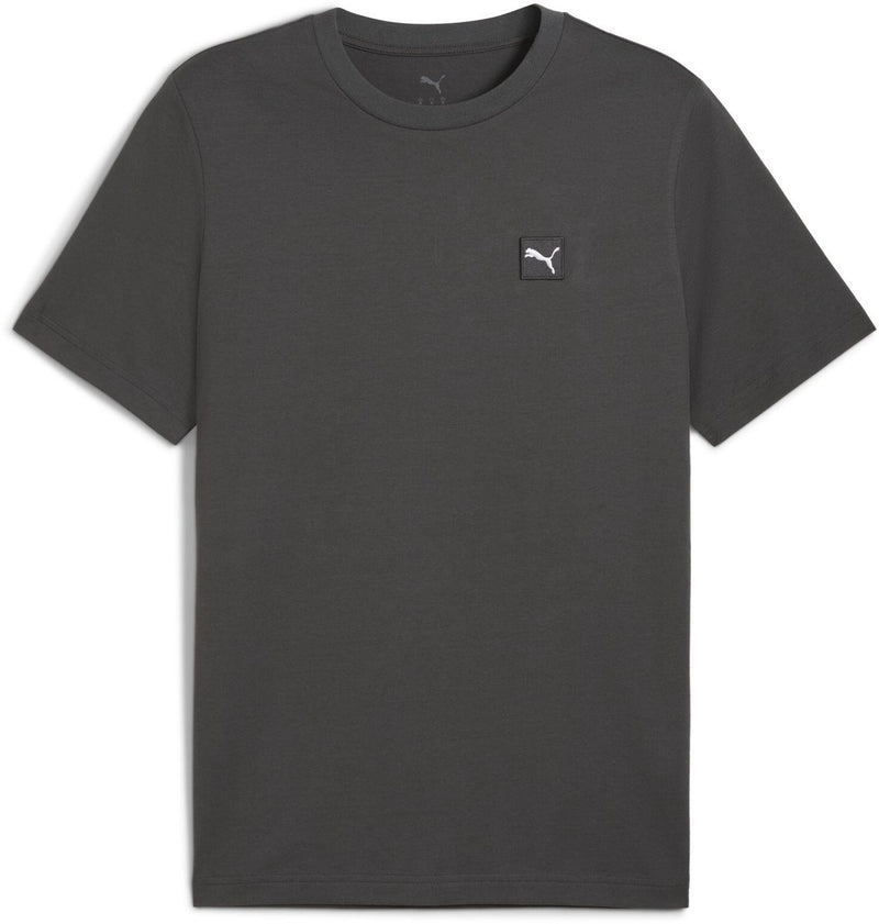 Puma ess elevado tee camiseta hombre - gris oscuro
