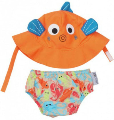 Set de natación Zoocchini Sushi el pez tropical talla S
