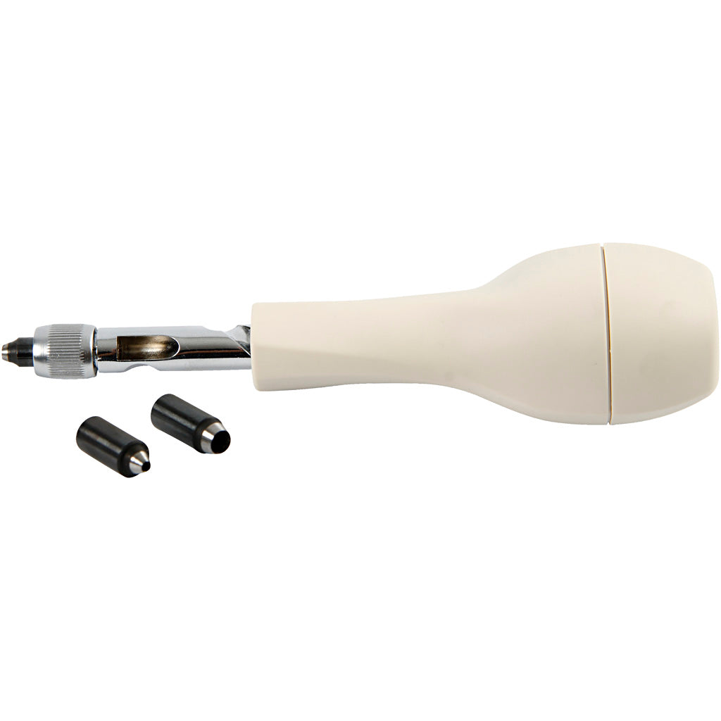 Punteruolo a vite Creativ Company, dimensione foro 2+3+4 mm, 1 pezzo