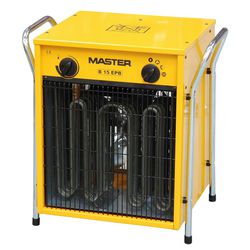 Calentador electrico master b15epb amarillo