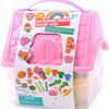 Playgo fantasiewereld kleiset in opbergdoos - 4 kleipotjes