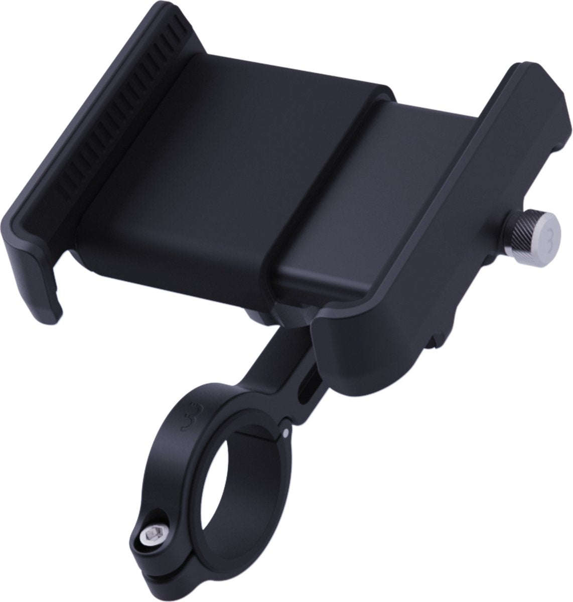 Bbb cycling telefoonhouder fiets universeel - past met smartphone hoesje - 60-90mm breed - iphone houder fiets - phonelock bsm-15
