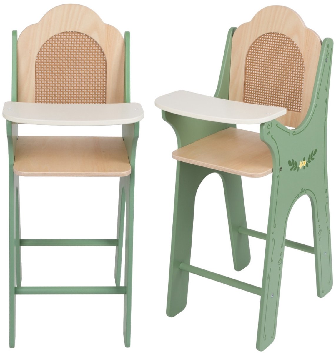 Silla de bebé de madera vintage Classic World