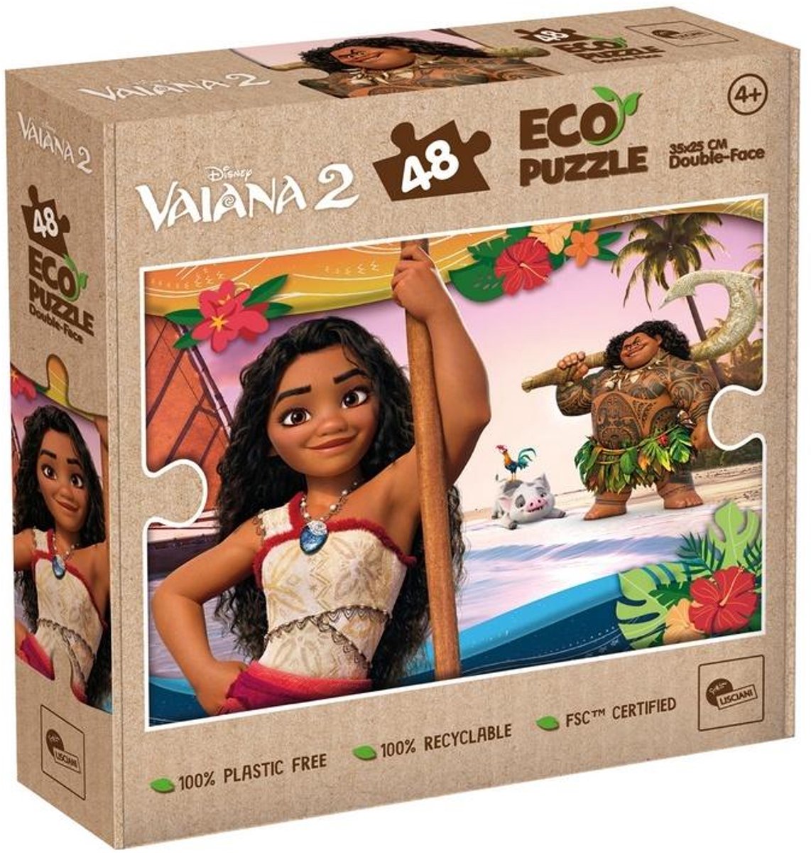 Lisciani disney eco-puzzle mini df 48 oceania 2