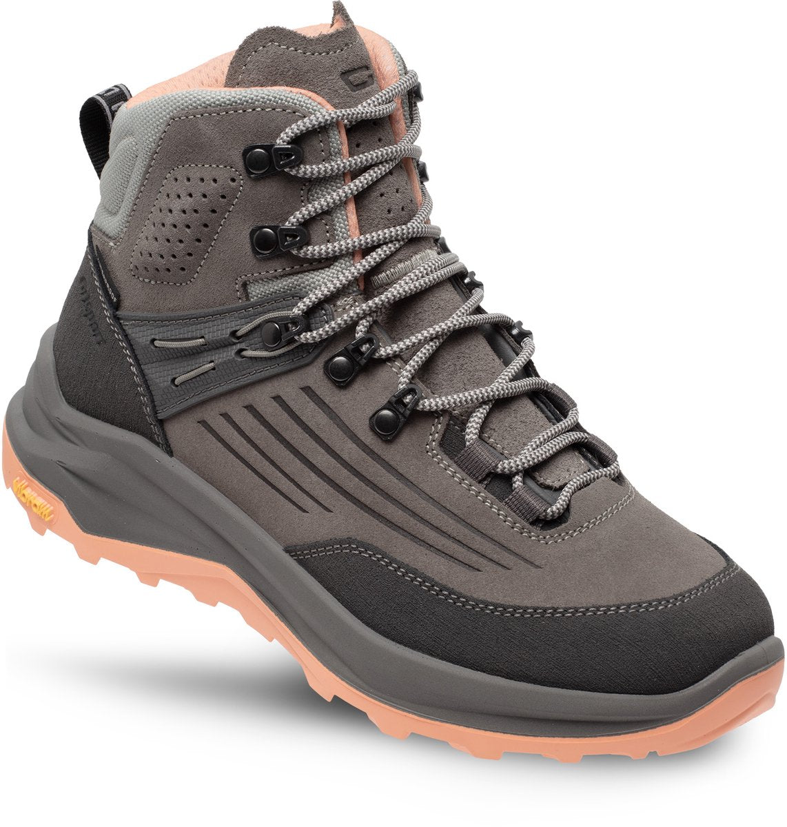 Scarponi da trekking da donna Grisport Overland Mid - grigio pesca