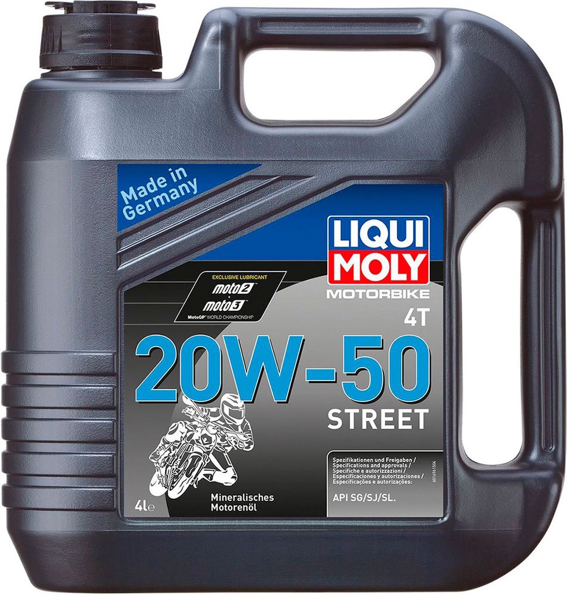Liqui moly 4l moto 4t 20w-50 motori stradali 4 tempi 1696
