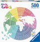 RAVENSBURGER CIRCHE DI COLORE PUZZLE MANDALA, 500st.