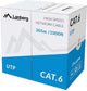 Lanberg lc-6utp-305m-gy – netwerkkabel cat6 utp 305m rol grijs (solid cu, cpr, fluke passed)