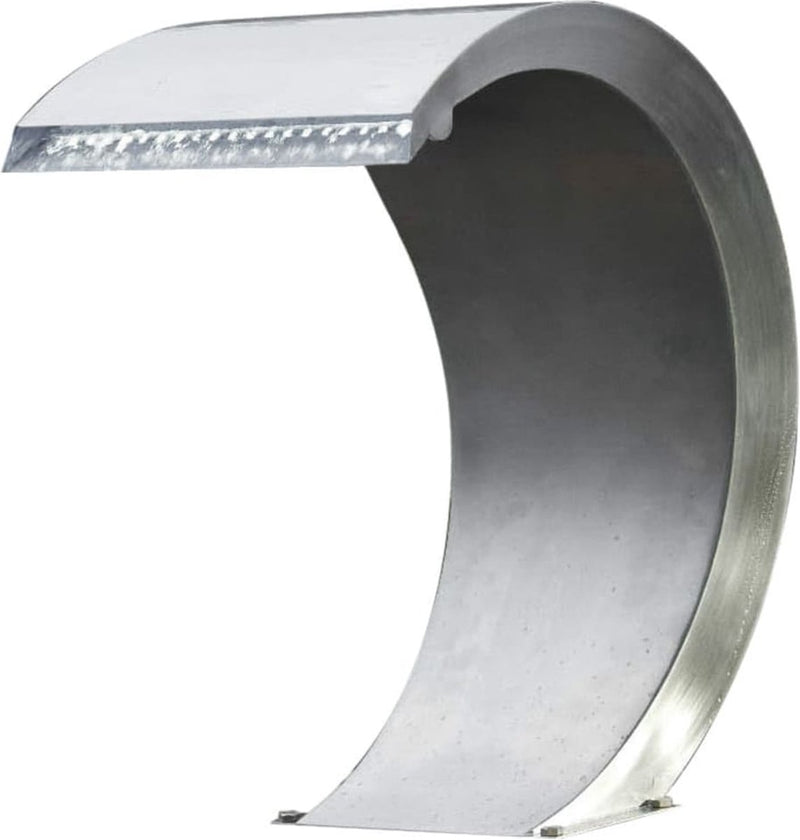 Ubbink Ubbink Mamba Waterfall con illuminazione a LED in acciaio inossidabile