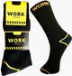 Work werksokken - 5 paar - zwart - 43-46
