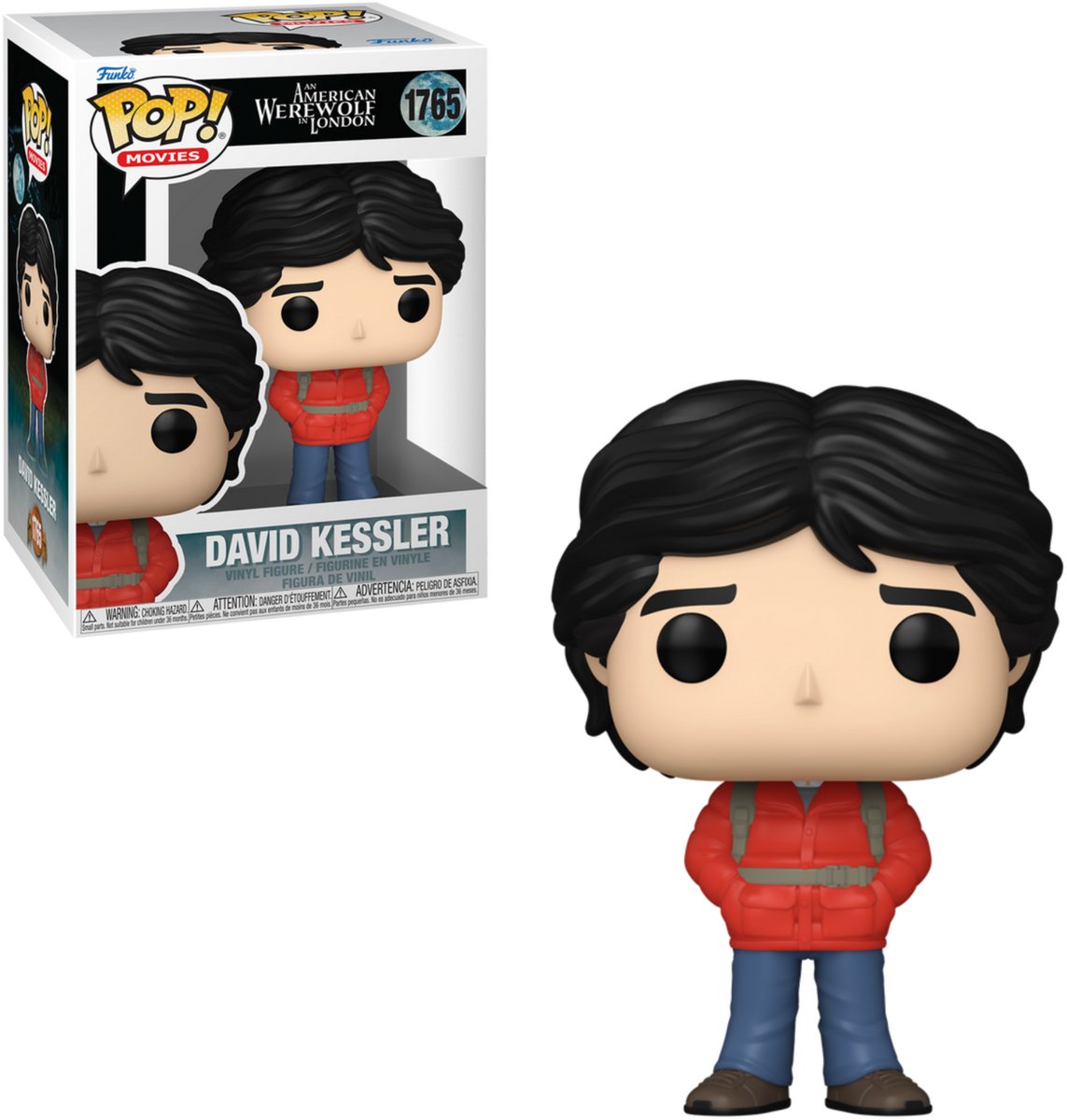 Funkopop! televisione: un lupo mannaro americano a londra - david kessler #1765