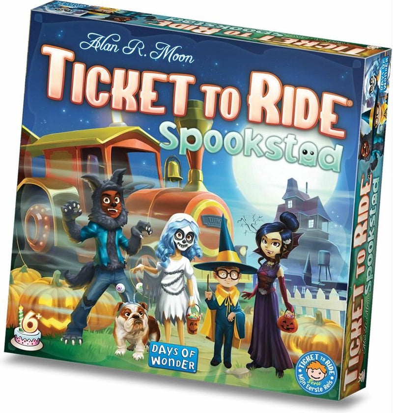 Biglietto Days of Wonder per cavalcare la città fantasma - - gioco per famiglie - gioco da tavolo olandese - a partire da 6 anni
