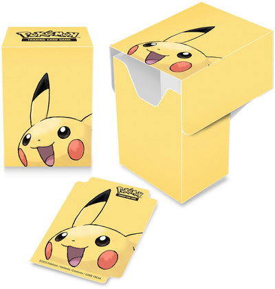 Ultrapro ultra pro - pokémon tcg - pikachu deck box con visualizzazione completa - regno unito