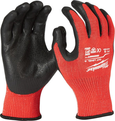 Guanti rivestiti Milwaukee classe di taglio 3. Guanti taglio livello 3 - m 8 - 1pz - 4932471420