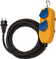 Cable de obra Brennerstuhl ip54 con bloque de enchufe 10m negro h07rn-f 3g1.5 - 1151740010