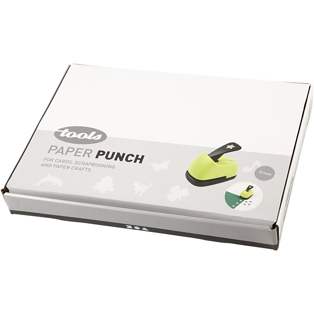 Creativ company punches, every day, size 9 mm, contents may vary, 36 pieces 1 box