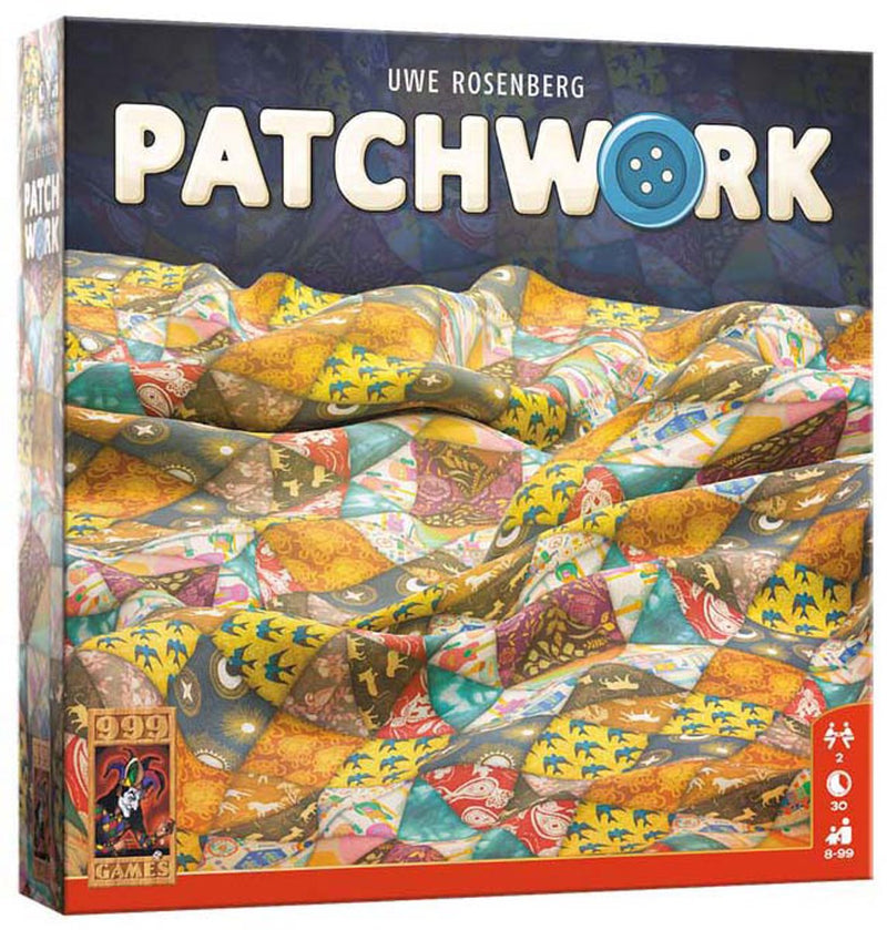 999games 999 games patchwork bordspel - 2 spelers