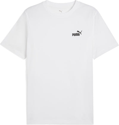 Puma ess pequeño no. Camiseta unisex 1 logo tee - blanca