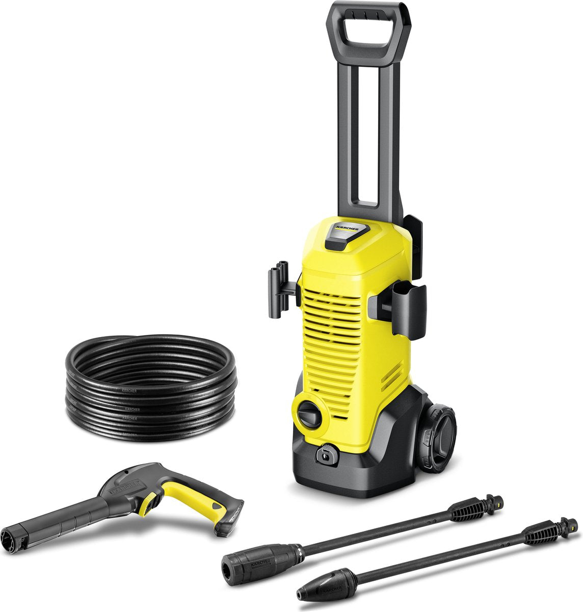 Kärcher k 3 high-pressure cleaner - 120 bar - 380 l h - 25 m² h - suitable for, among others. car - bicycles - small terraces - balcony - garden furniture and motorcycles