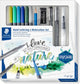 Set di acquerelli con scritte miste Staedtler