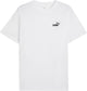 Puma ess small no. 1 logo tee unisex t-shirt - white