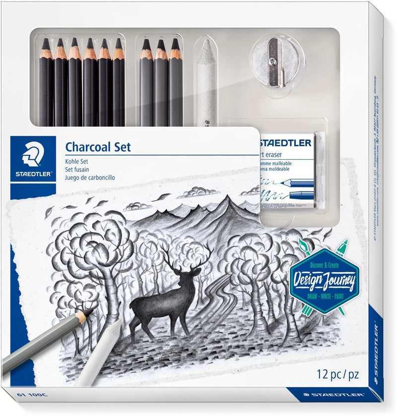 Set carboncini misti Staedtler