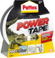 Pattex 1001842 - power tape 10m bianco bl | 6 pezzi