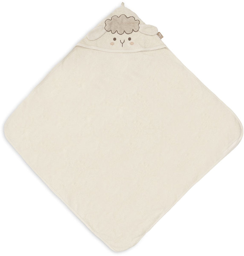 Jollein badcape badstof 75x75cm sheep sonny
