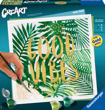 Ravensburger Creart Painting on song Good Vibes