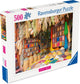 Puzzle Ravensburger mercati colorati n. 4 - 500 pezzi.