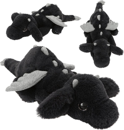 Depesche - snukis knuffel draak - zwart