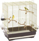 Imac bird cage carlotta brown brass (50x30x56