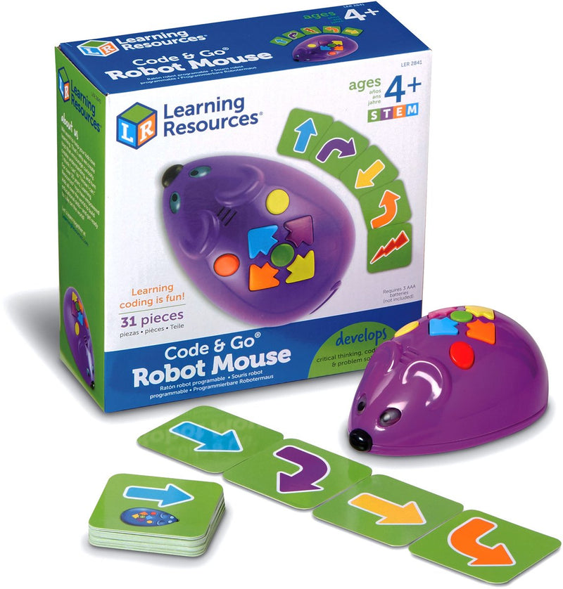 Codice delle risorse didattiche goâ® - mouse robot (4+) - 4+