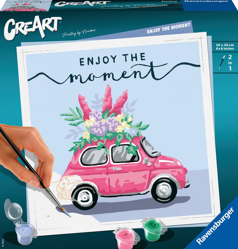 Ravensburger Creart Painting at Song Goditi il ​​momento