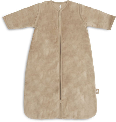 Jollein sacco nanna con manica staccabile 90 cm velluto nocciola