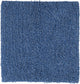 Tappetino da bagno misto sealskin 60x60 cm - cotone - blu