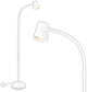 Briloner skriva - vloerlamp - woonkamer staande lamp - leeslampe - excl. gu10 - wit- 127.5cm