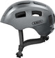 Abus fietshelm youn-i 2.0 graphite silver m - 52-57 cm - zilver - geschikt voor gebruik op elektrische fietsen - stadsfietsen - 260 g
