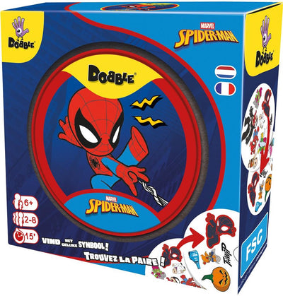 Asmodee dobble spiderman card game - game for the whole family.