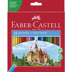 Kleurpotloden faber-castell classic colour kleurenassortiment 24 stuks