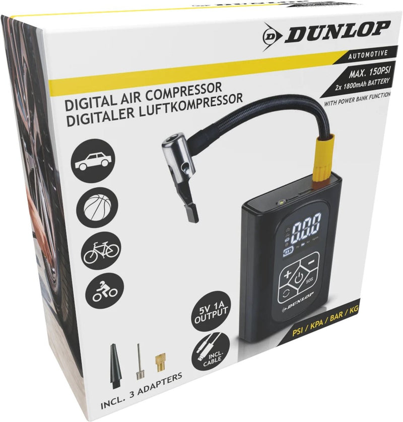 Compressore d'aria digitale Dunlop