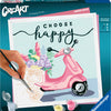 Ravensburger creart schilderen op nummer - choose happy