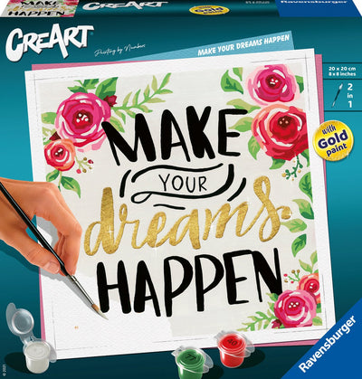Ravensburger Creart Painting on song Make Your Dreams Happen