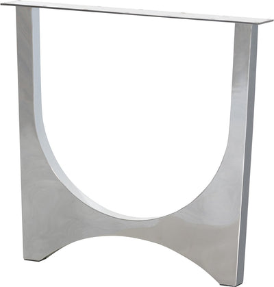 Gamba da tavolo Woood Zaandam Design - metallo - cromo - 1 pezzo - 72x79x10