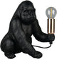 Rl vive tu luz reality kong - lámpara de mesa - negro - excl. 1x e14 4 w - interruptor de cable